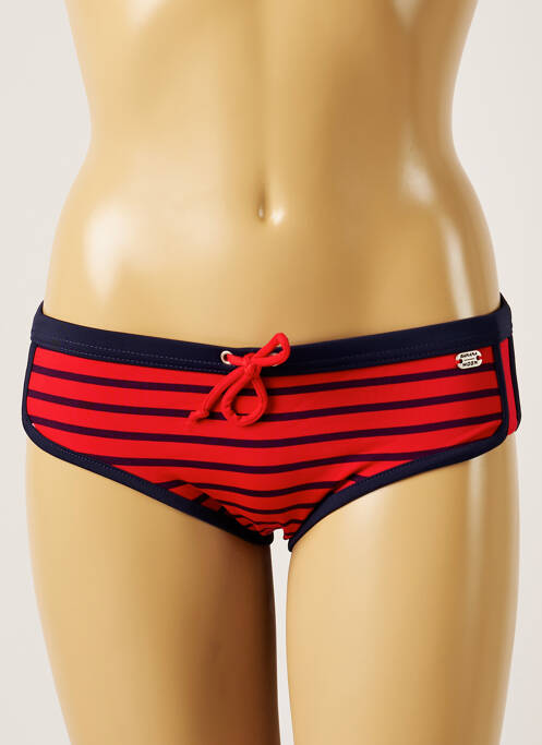 Chiloți de baie roșu BANANA MOON femeie