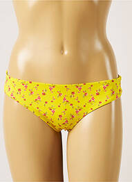 Chiloți de baie imprimeu floral bikini galben BANANA MOON femme