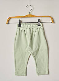 Pantalon drept talie elastică talie elastică verde HELLO ELAÉ enfant