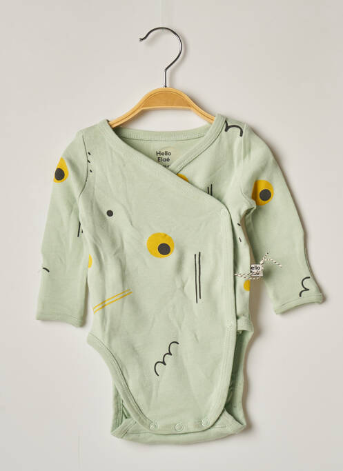 Body de lenjerie verde HELLO ELAÉ copil