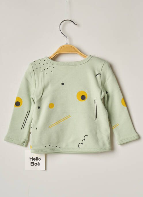 Tricou verde HELLO ELAÉ copil