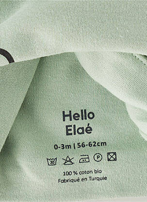 Căciulă verde HELLO ELAÉ copil