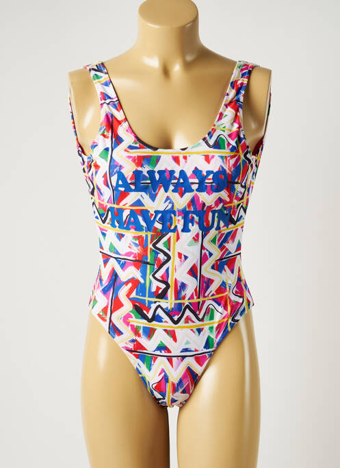 Costum de baie dintr-o singură piesă roz SWEET PANTS femeie