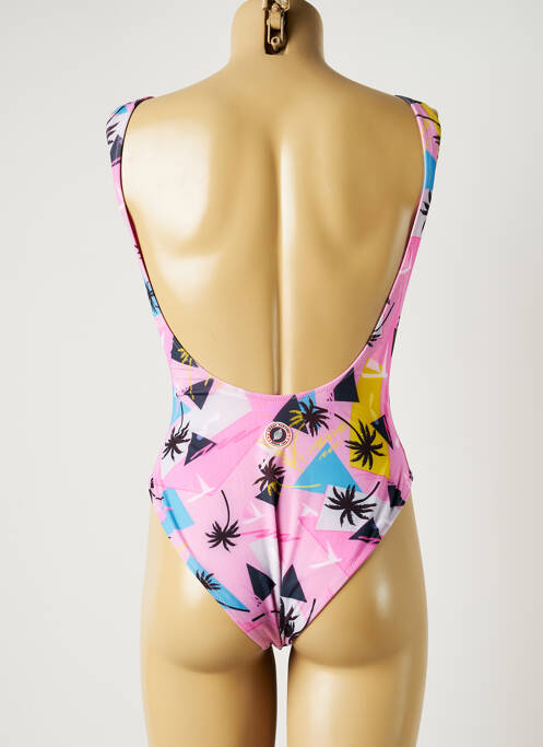 Costum de baie dintr-o singură piesă roz SWEET PANTS femeie