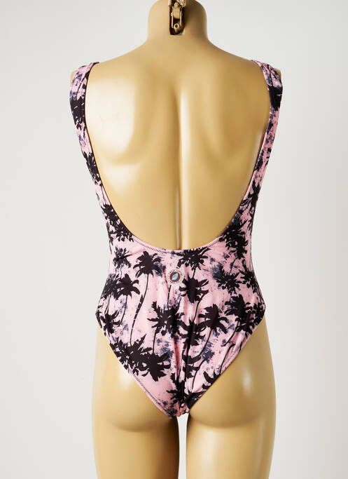 Costum de baie dintr-o singură piesă roz SWEET PANTS femeie