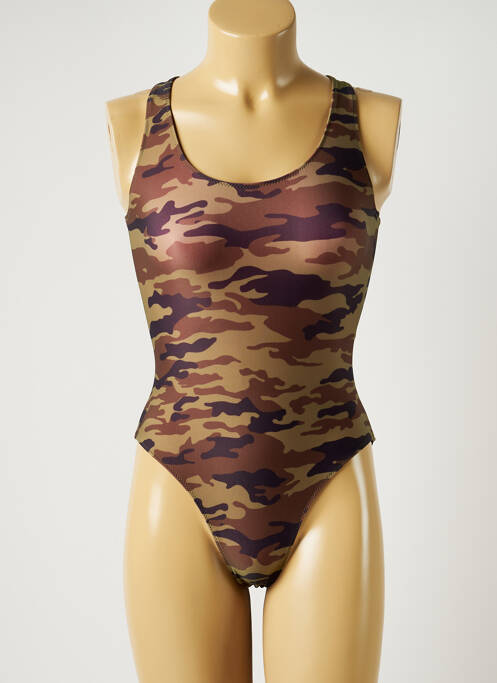 Costum de baie dintr-o singură piesă verde SWEET PANTS femeie