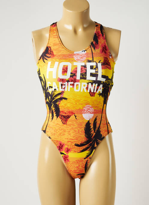 Costum de baie dintr-o singură piesă portocaliu SWEET PANTS femeie