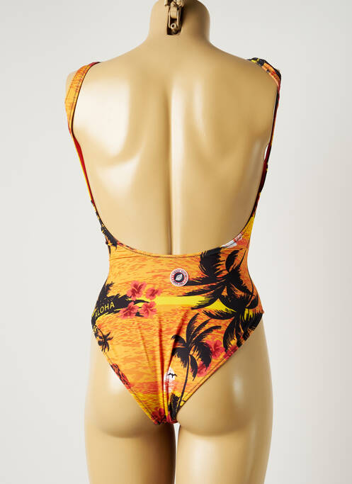 Costum de baie dintr-o singură piesă portocaliu SWEET PANTS femeie