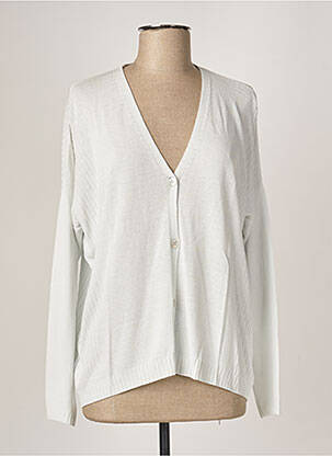 Vestă cu mâneci lungi gri POLES femeie