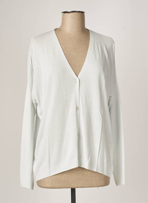 Vestă cu mâneci lungi gri POLES femeie