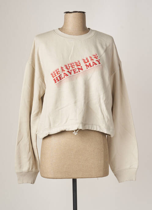 Hanorac bej HEAVEN MAY femeie