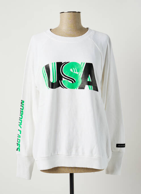 Hanorac alb HEAVEN MAY femeie