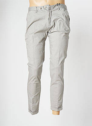 Pantalon 7/8 elasticitate talie joasă gri DAN JOHN femeie