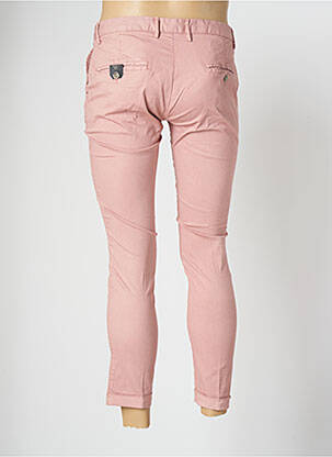 Pantalon chino elasticitate talie joasă roz DAN JOHN bărbat