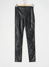 Pantalon 7/8 elasticitate mărime normală negru SPARKZ femeie