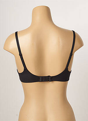 Sutien efect material satinat sutien balconet cu decolteu înalt negru FEMILET femeie