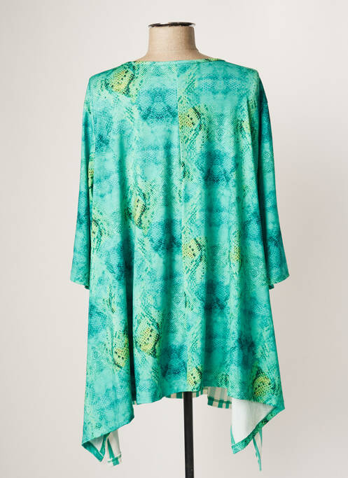 Tunică mâneci lungi verde JOY femeie