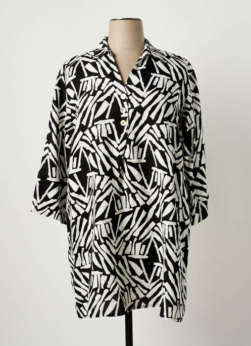 Tunică mâneci lungi negru YOEK femeie