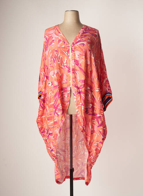 Tunică mâneci lungi roz MAT. femeie