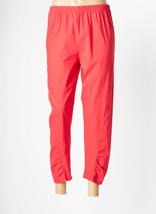 Pantalon 7/8 roșu FRANCK ANNA femeie
