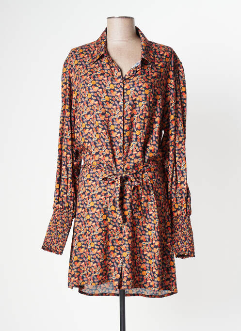 Rochie scurtă albastru SEMIOLOGY femeie