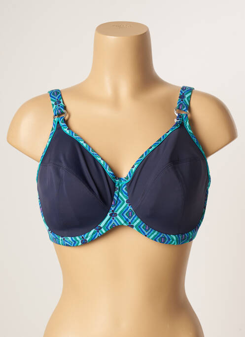 Sutien de costum de baie albastru ULLA DESSOUS femeie