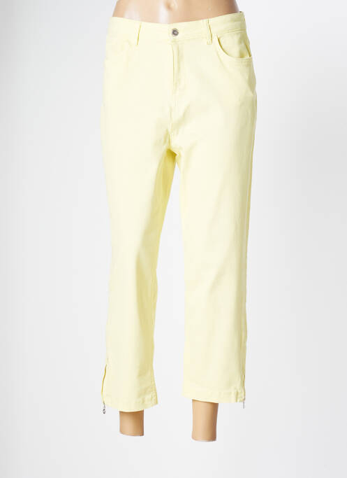 Pantalon 7/8 galben YESTA femeie