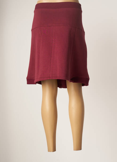Fustă midi roșu SEMIOLOGY femeie