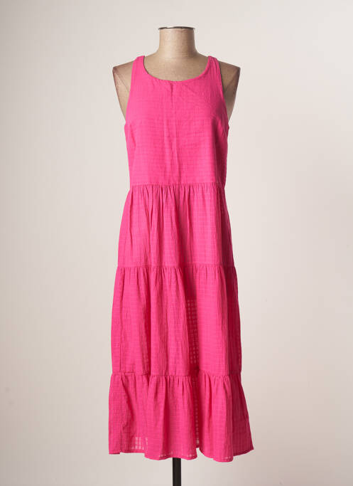 Rochie midi roz GAUDI femeie