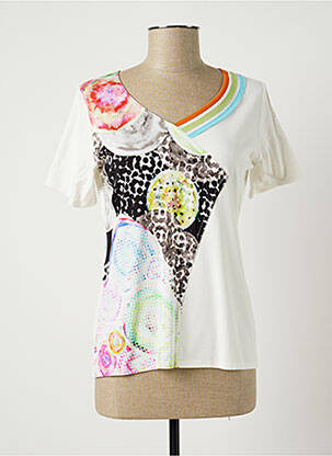 Tricou bej TELMAIL femeie