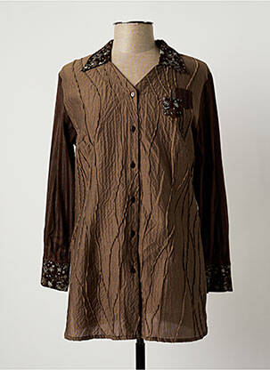 Cămașă maro CHRISTIAN MARRY femeie