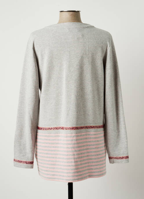 Vestă cu mâneci lungi gri CHRISTIAN MARRY femeie