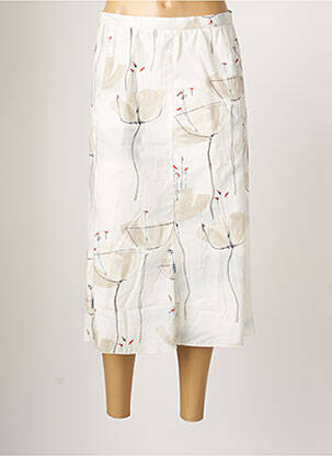 Fustă midi alb CHRISTIAN MARRY femeie