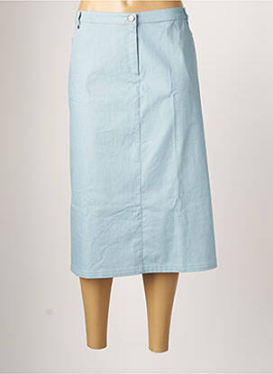 Fustă midi albastru CHRISTIAN MARRY femeie