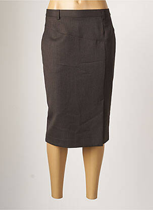 Fustă midi maro KARTING femeie