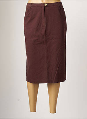 Fustă midi maro CHRISTIAN MARRY femeie