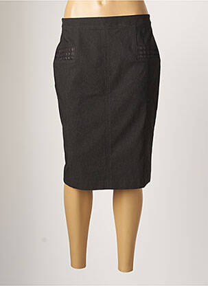 Fustă midi gri TELMAIL femeie