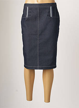 Fustă midi albastru TELMAIL femeie