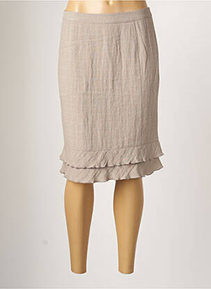 Fustă midi gri TELMAIL femeie