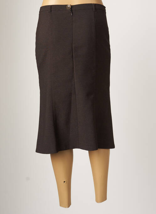 Fustă midi maro CHRISTIAN MARRY femeie