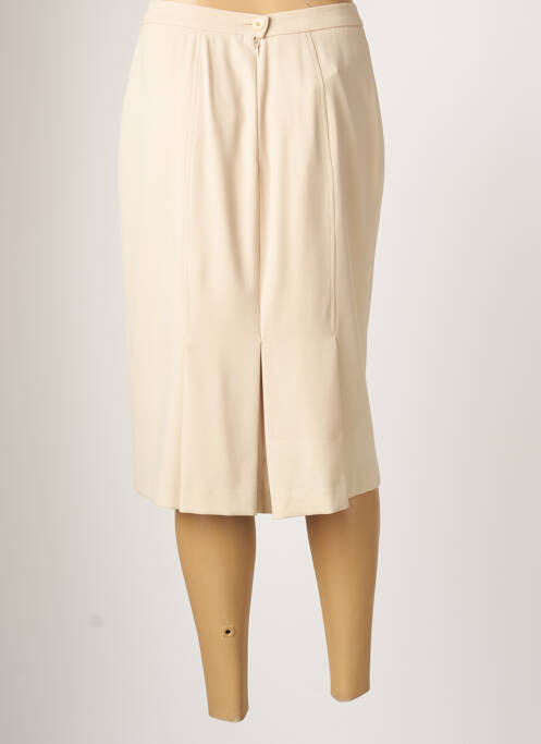 Fustă midi bej SYM femeie