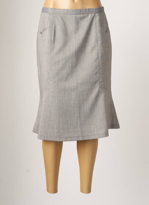 Fustă midi gri CHRISTIAN MARRY femeie