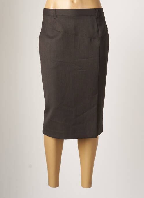 Fustă midi maro KARTING femeie