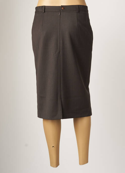 Fustă midi maro KARTING femeie