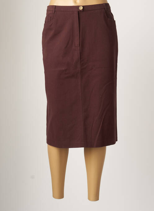 Fustă midi maro CHRISTIAN MARRY femeie