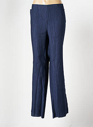 Pantalon drept albastru CHRISTIAN MARRY femeie