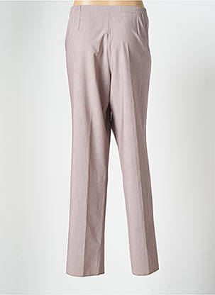 Pantalon drept talie elastică mărime normală bej GRIFFON femeie