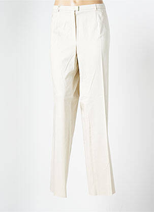 Pantalon drept bej CHRISTIAN MARRY femeie