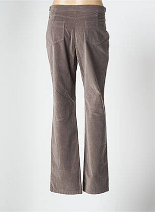 Pantalon drept elasticitate mărime normală maro BLEU DE SYM femeie
