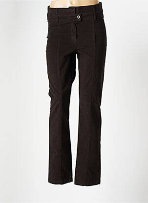 Pantalon drept maro BLEU DE SYM femeie
